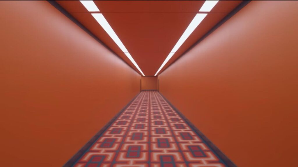 Color in Film, Orange Hallway-The Substance